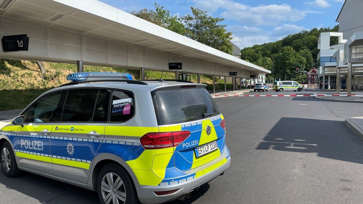 Am Eisenacher Bahnhof gibt es einen Polizeieinsatz.