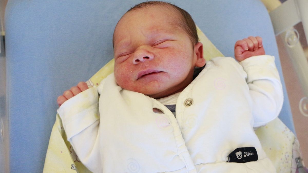 Benno Mergl geboren am 30. Mai 2023 um 1:44Uhr, Gewicht/Größe-keine Angabe, Eltern: Eva Maria und Sebastian Mergl aus Bellstedt, Bruder: Max (4 Jahre)