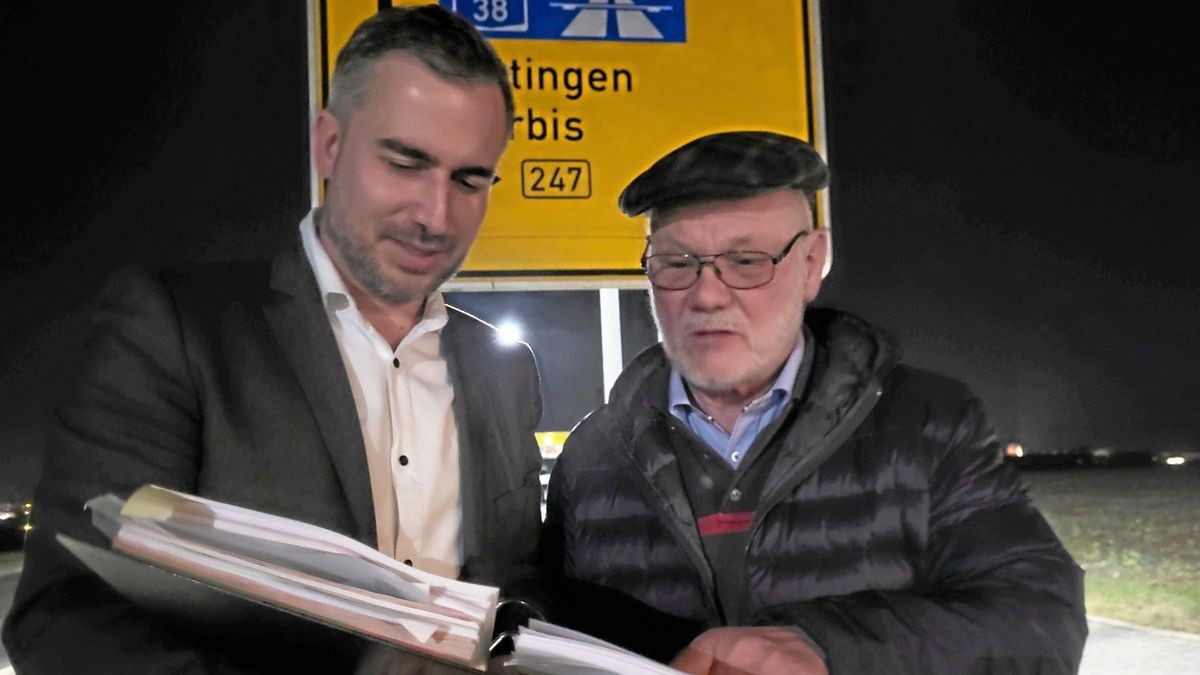 Ronald Krügel (links) und Volker Sommer sind die Initiatoren der Eichsfeldinitiative. (Archivbild)