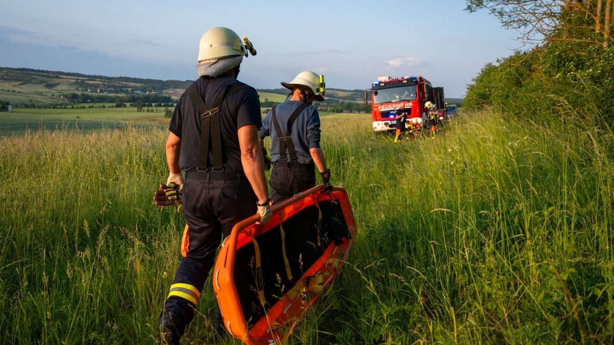 Moderne Technik half dabei, den Ort des Geschehens zwischenzeitlich besser zu finden, da den Rettern ein Handyfoto von der Absturzstelle zugesandt wurde.