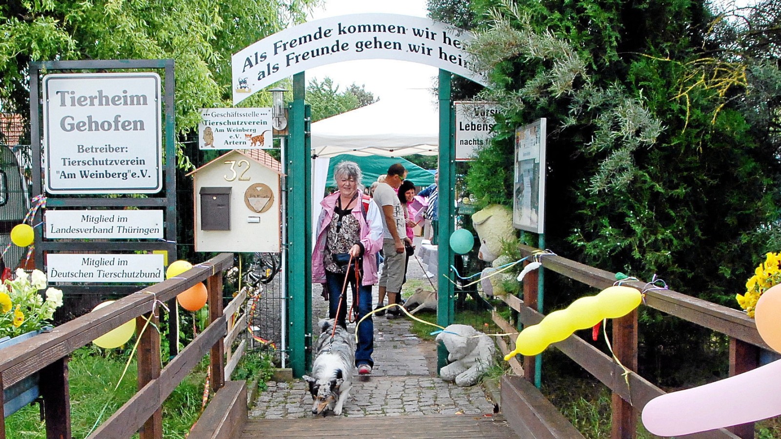 Sommerfest im Tierheim Gehofen