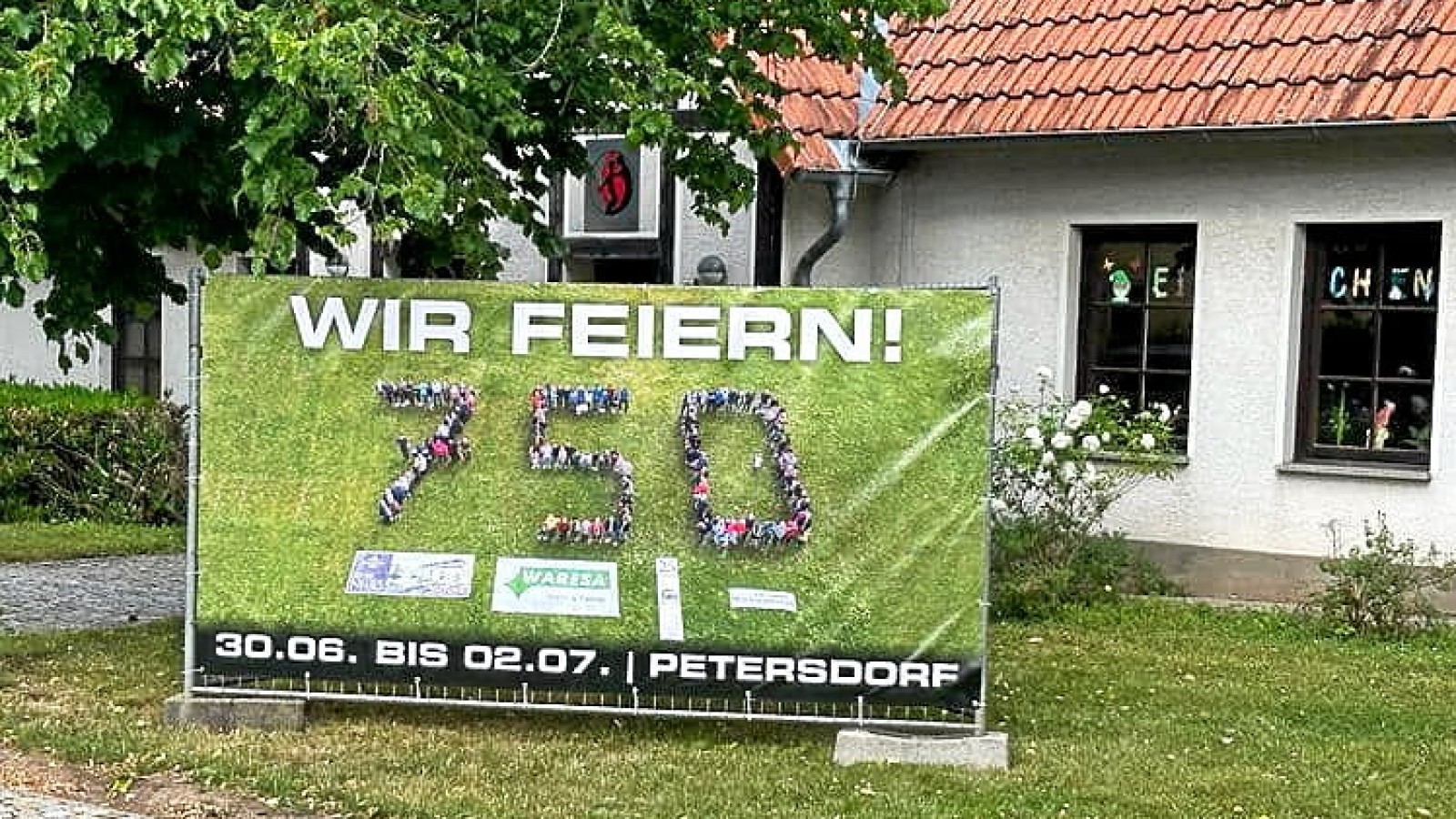 Großes Fest im Kreis Nordhausen 750JahrFeier in Petersdorf