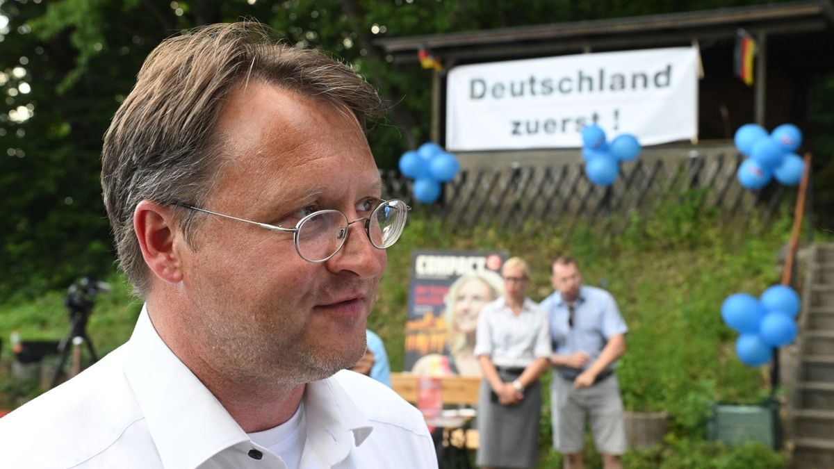 AfD-Kandidat Robert Sesselmann wird wohl neuer Landrat im Kreis Sonneberg.