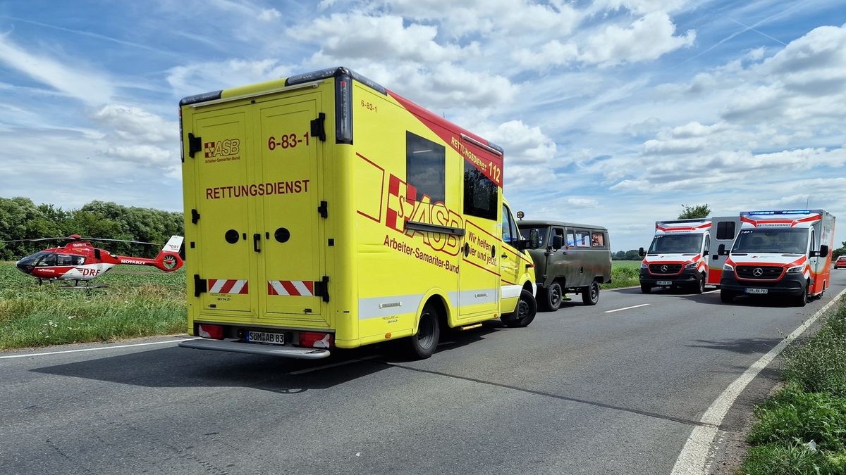 Der Rettungsdienst konnte nur noch den Tod der beiden Personen feststellen.