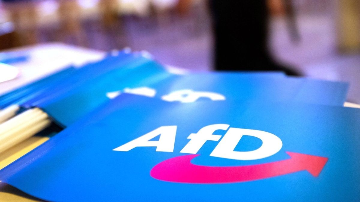 Die AfD in Thüringen kommt einer Umfrage zufolge aktuell auf 34 Prozent der Wählerstimmen.