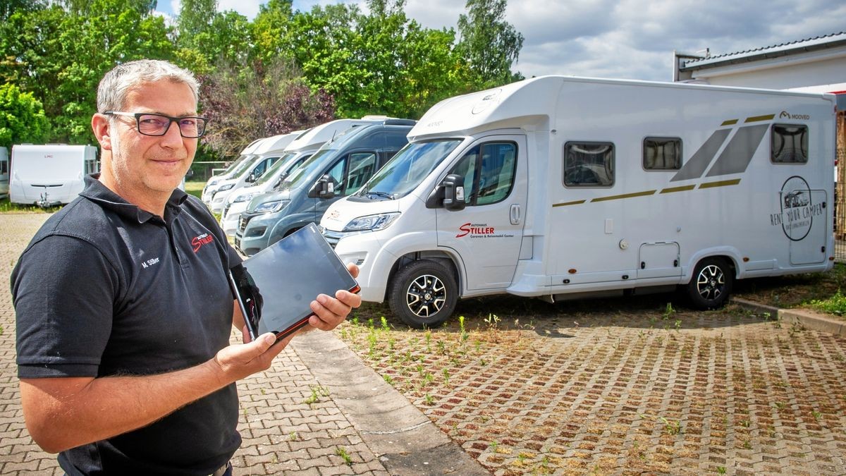 Geschäftsführer Markus Stiller ist immer noch fassungslos über das dreiste Vorgehen eines Mieters.