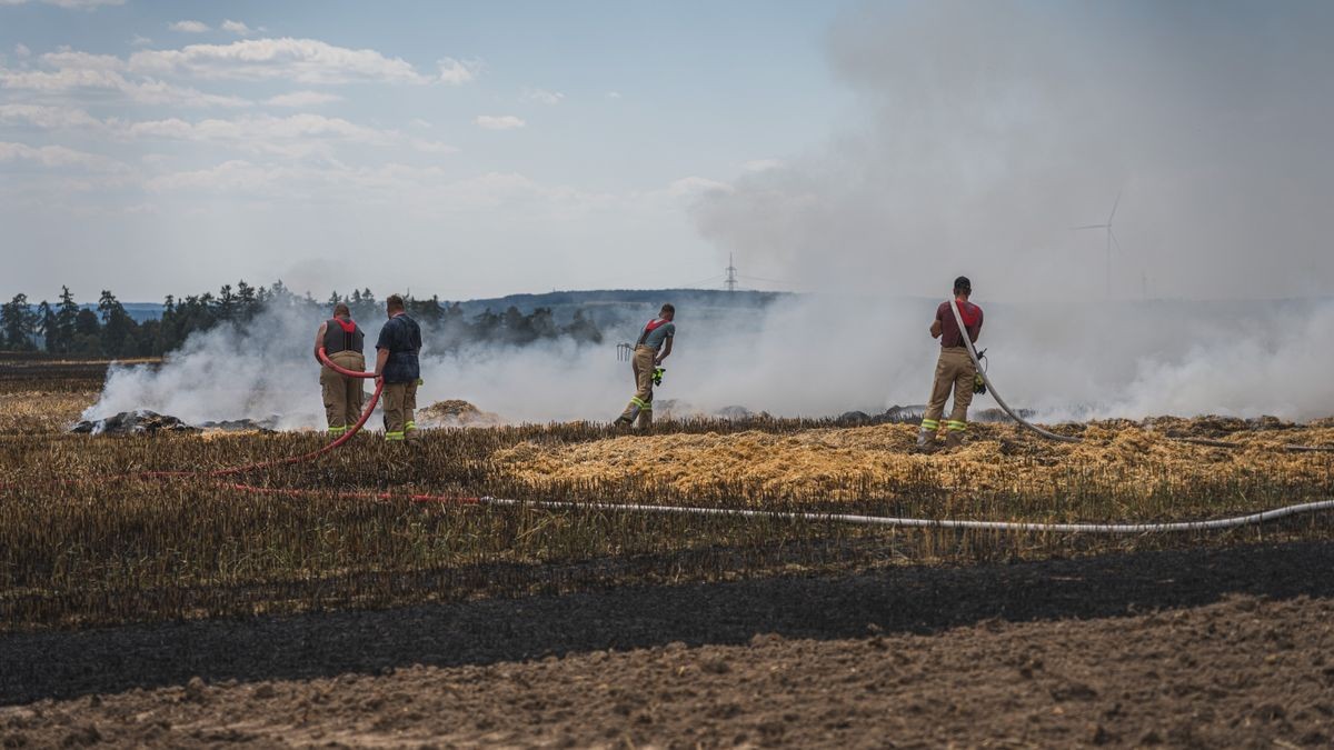 Am Nachmittag konnten die Einsatzkräfte den Brand aber unter Kontrolle bringen.