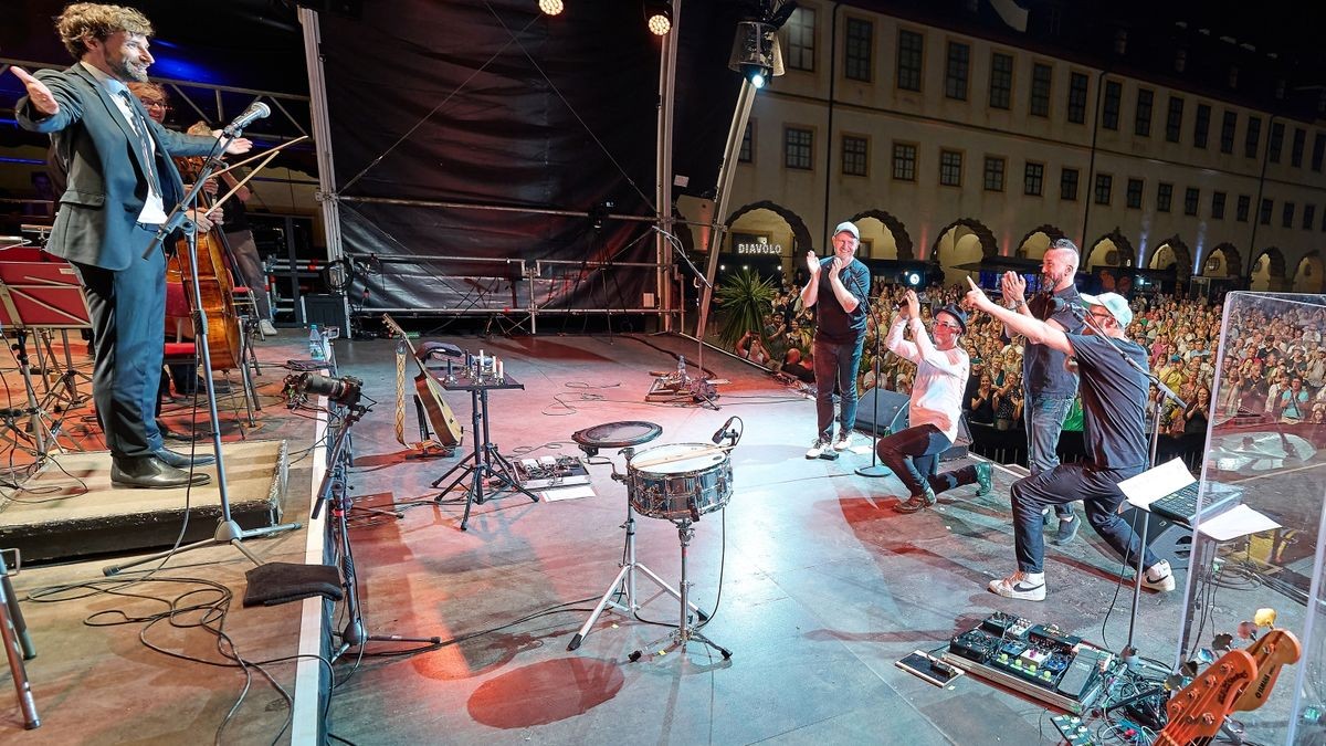 Radio Doria begeistert auf Schloss Friedenstein