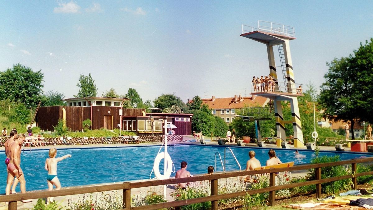 Wie das Freibad in SalzgitterBad baden ging