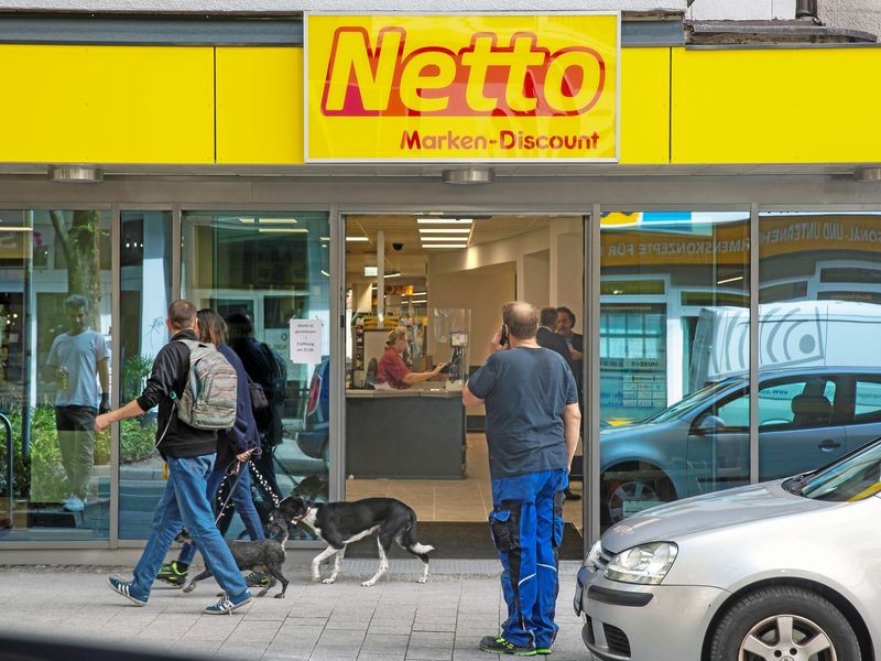 Netto in ErfurtSüd kurz vor der Eröffnung