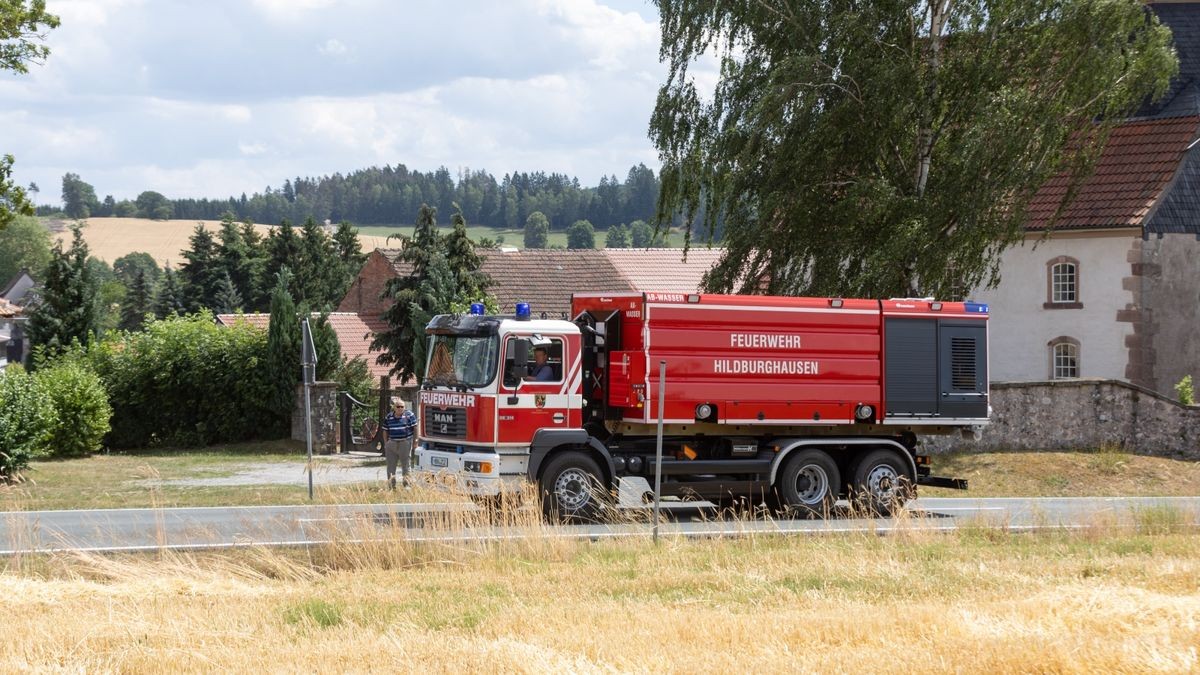 Weitere Bilder des Feuerwehreinsatzes.