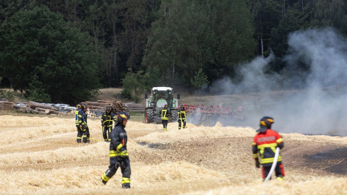 Weitere Bilder des Feuerwehreinsatzes.