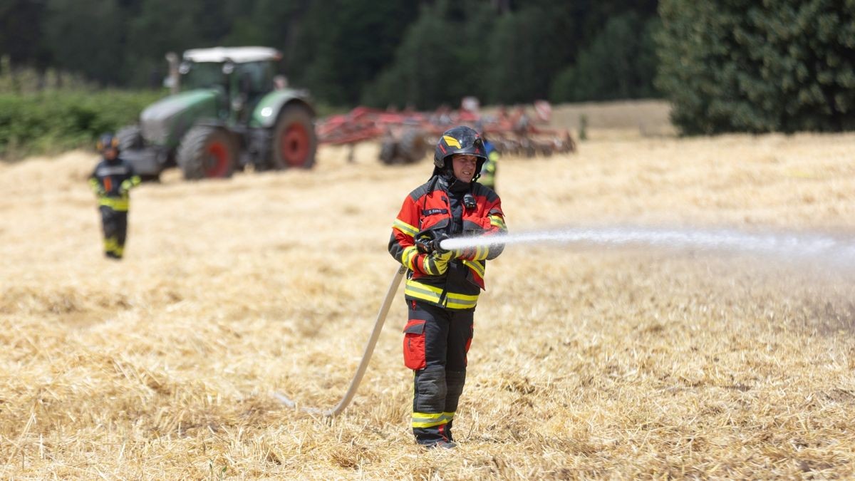 Weitere Bilder des Feuerwehreinsatzes.