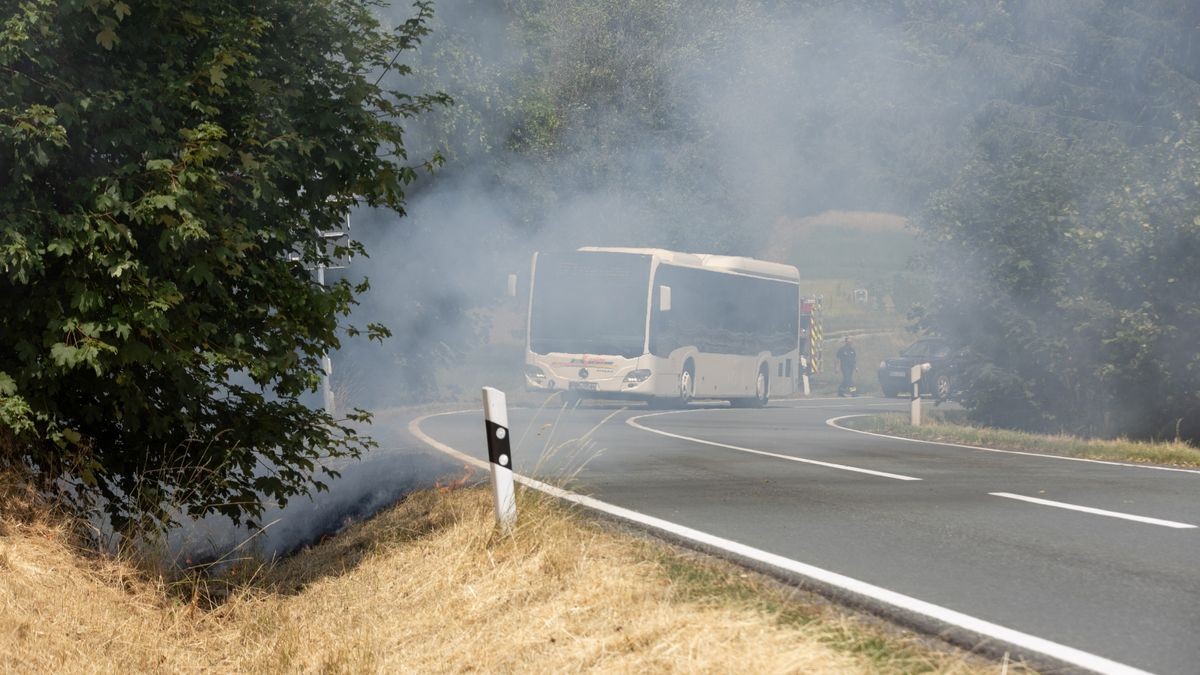 Weitere Bilder des Feuerwehreinsatzes.