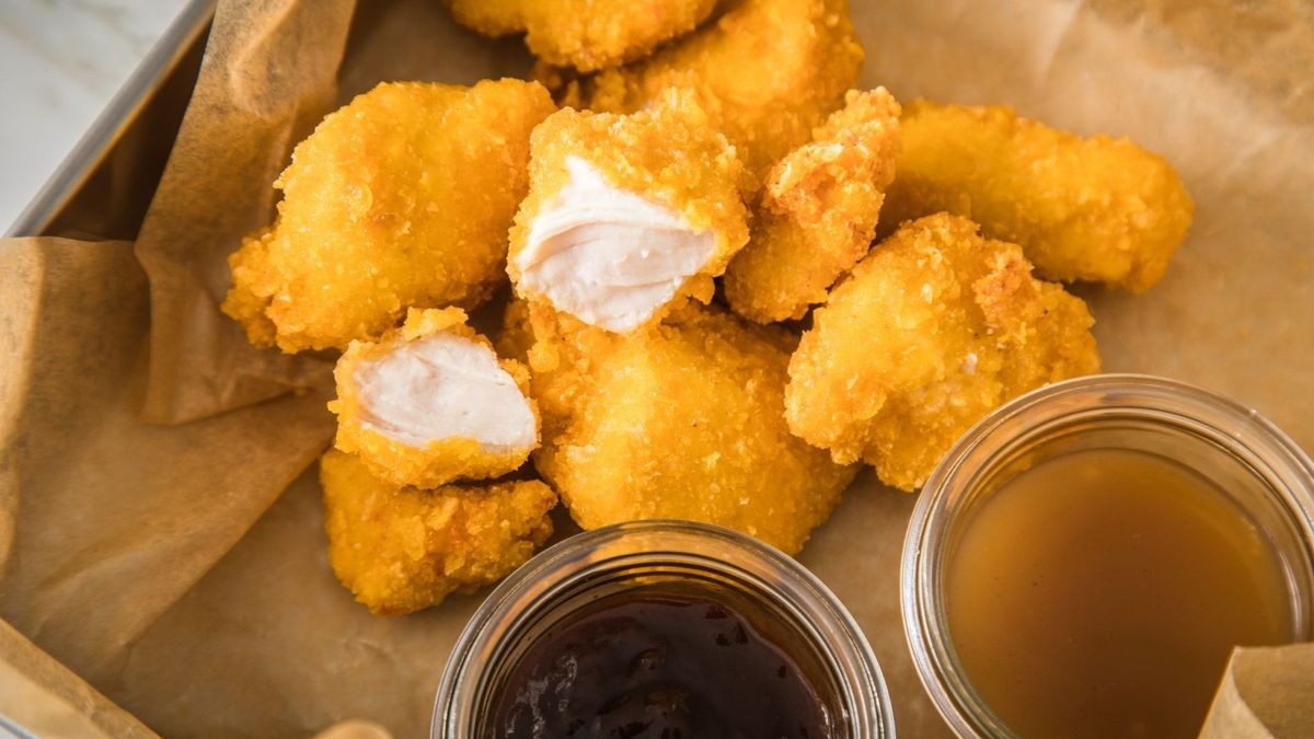 Die Kinder aßen das Veggie-Nugget-Menü (Symbolfoto).