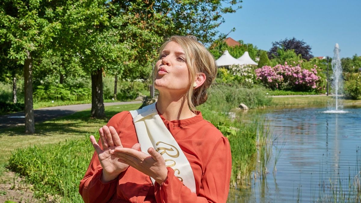 Frau Haßkerl, wie sehen Sie aus, wenn Sie eine große Summe an Geld gewinnen?