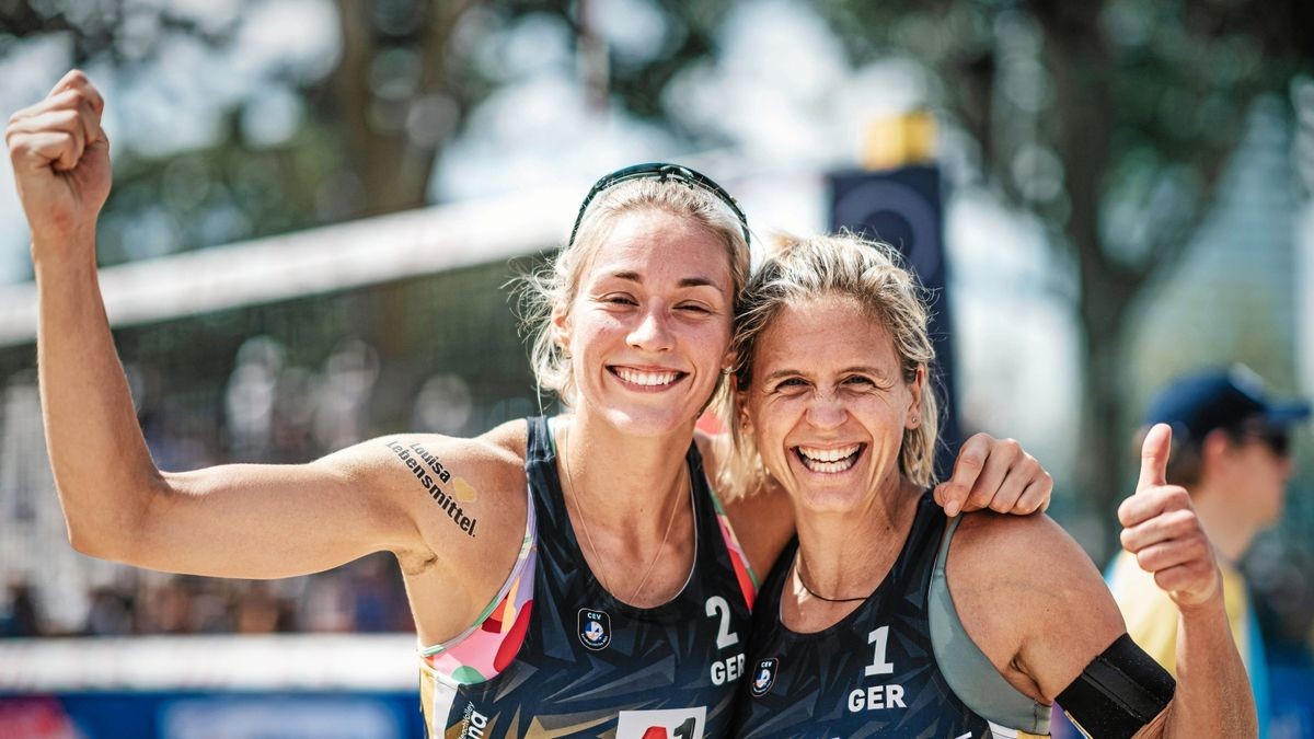 Beachvolleyball Deutsches Duell im EMAchtelfinale