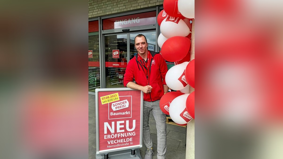 Sonderpreis Baumarkt eröffnet am Montagmorgen in Vechelde