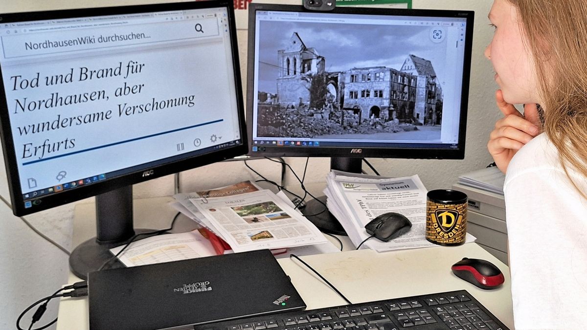 Texte wie „Tod und Brand für Nordhausen, aber wundersame Verschonung Erfurts“ auf der Online-Plattform „NordhausenWiki“ haben jetzt zu einem heftigen Streit zwischen West- und Ostharzer Historikern geführt.