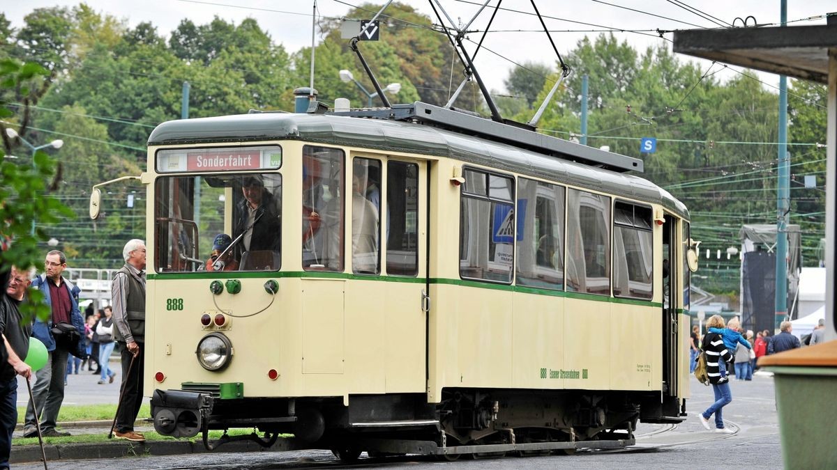 130 Jahre Straßenbahn in Essen JubiläumsFahrten am Sonntag