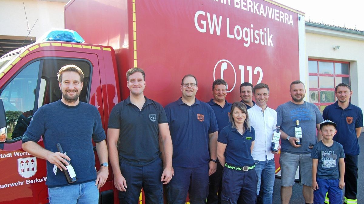 Berka/Werra Gerätewagen fasst 2000 Liter Löschschaum