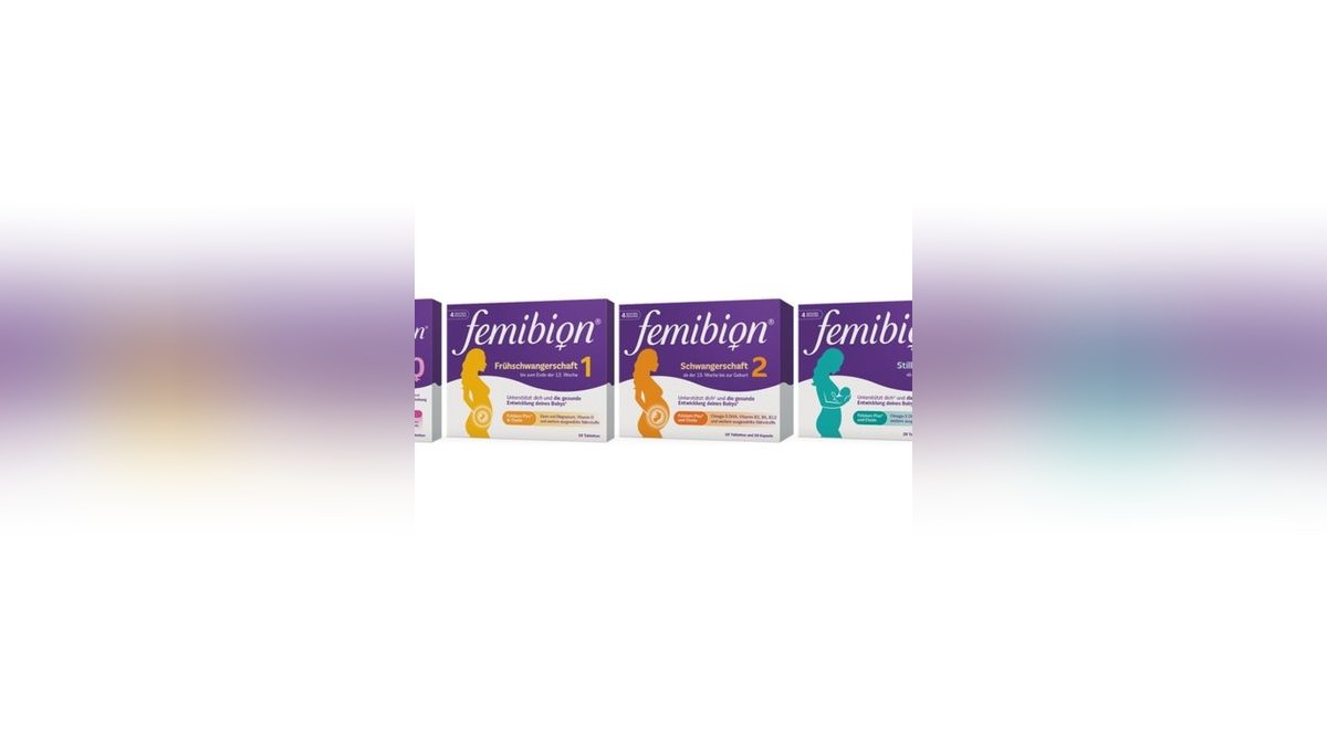 Femibion® jetzt neu mit verbesserter Formulierung für einen guten Start ins Leben!*