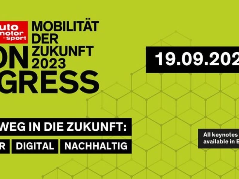 auto motor und sport KONGRESS 2023 in Stuttgart unter dem Motto SICHER