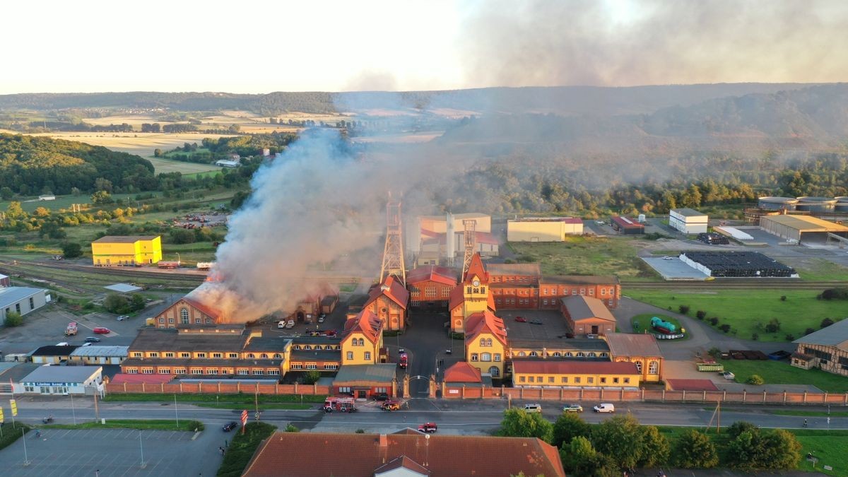 Weitere Bilder des Feuerwehreinsatzes in Bleicherode.