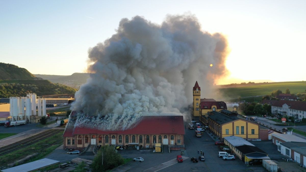 Weitere Bilder des Feuerwehreinsatzes in Bleicherode.