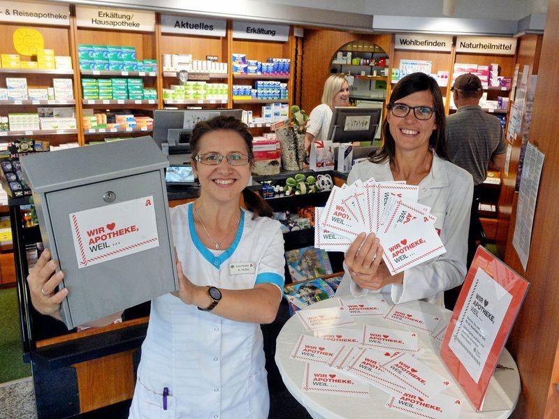 Patienten der Apotheke in Gera-Langenberg helfen mit viel Herz