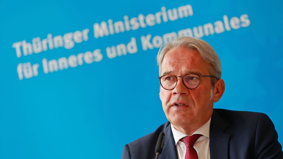 Thüringens Innenminister Georg Maier (SPD) rechnet mit einem entspannteren Ankunftsgeschehen von Flüchtlingen.