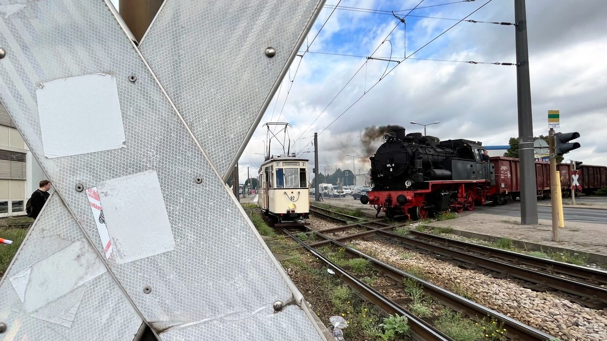 NostalgieZug „Ludmilla“ fährt von Erfurt nach Berlin