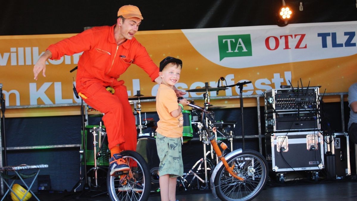 Ein Sommertag beim Klub-Familienfest der Funkemedien TA, OTZ und TLZ im Freizeit und Erholungspark Possen mit vielen Überraschungen. Eine Dankeschön-Veranstaltung an die treuen Leser.