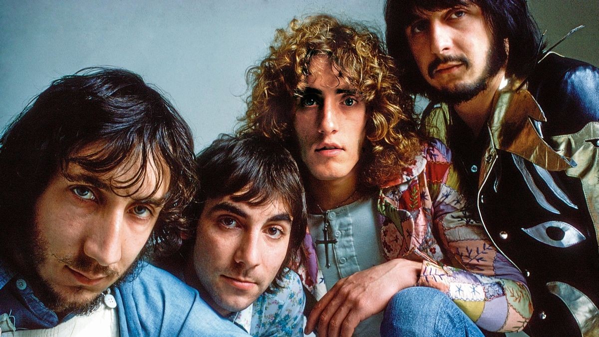 The Who (von links): Pete Townshend, Keith Moon, Roger Daltrey und John Entwistle. „Who's next“ hat eines des berühmtesten Albencover, inklusive Urinflecken.