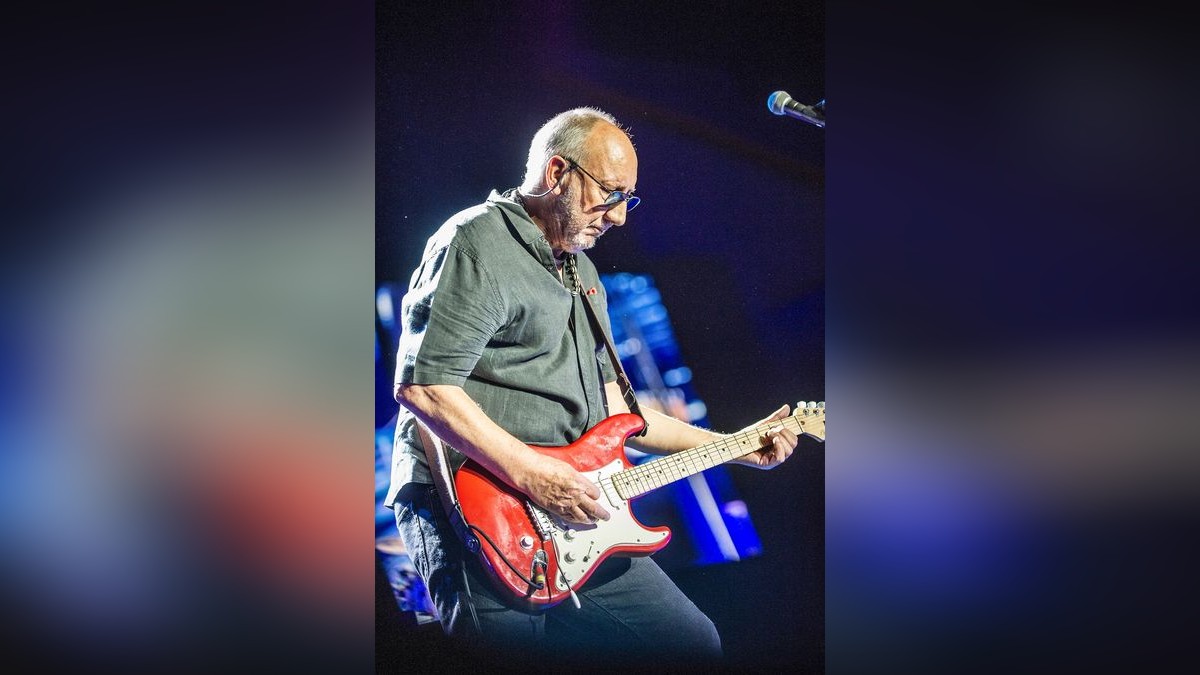 Gitarrist Pete Townshend ist neben Sänger Roger Daltrey das einzige verbliebene Gründungsmitglied von The Who. Hier bei einem Konzert im Jahr 2016 in der Oberhausener Arena.