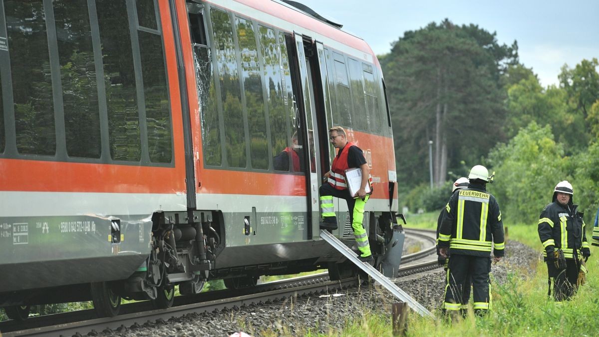 Die Bahnstrecke war mehrere Stunden gesperrt.