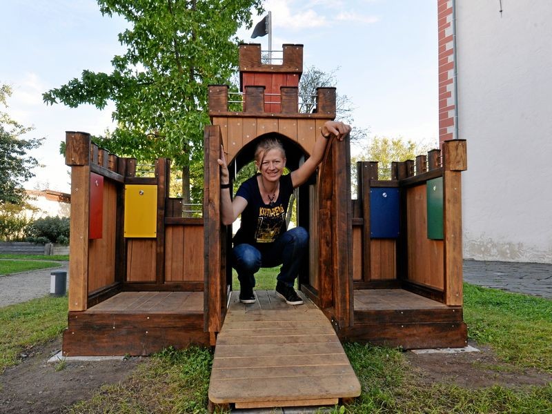 Die Burg in der Burg soll vor allem kleine Gäste „ansprechen“