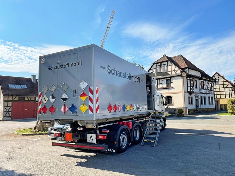 Schadstoffmobil sammelt in Nirmsdorf im Weimarer Land