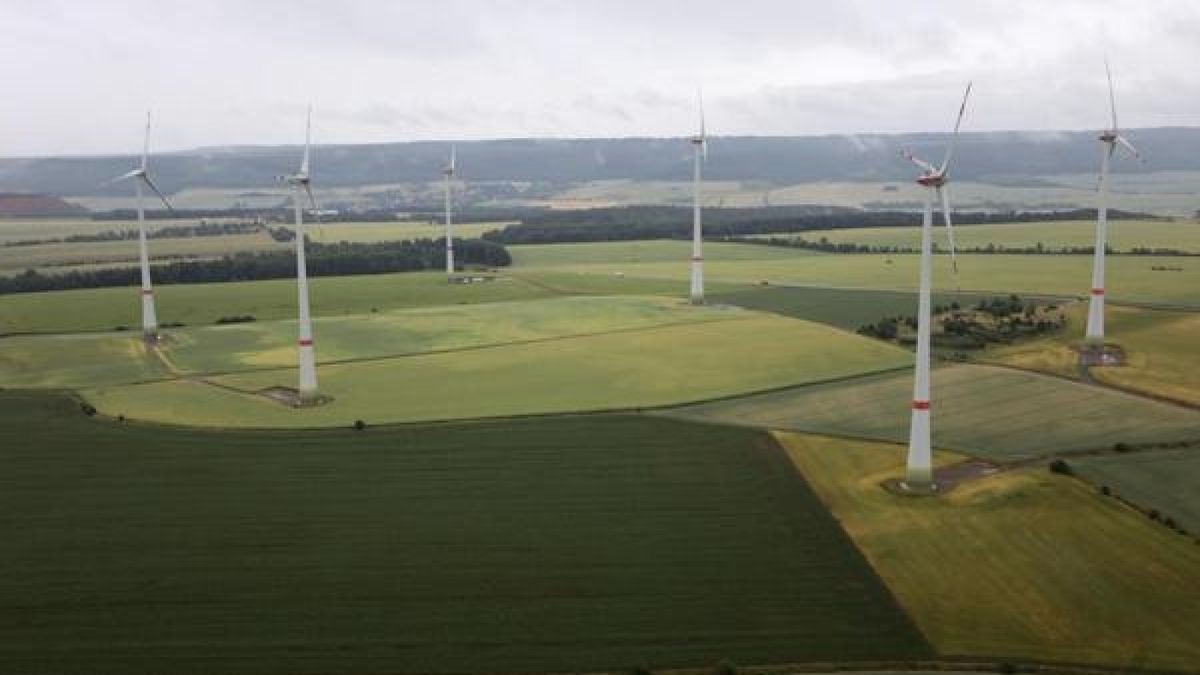 Nordhausen: Windkraftanlagen stehen im Windpark Netzelsrode. (Archivbild)