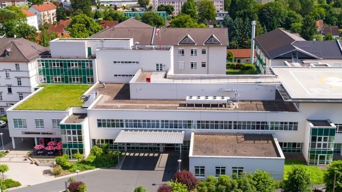 Das Klinikum in Sonneberg gehört auch zum Verbund von Regiomed. (Archivbild)