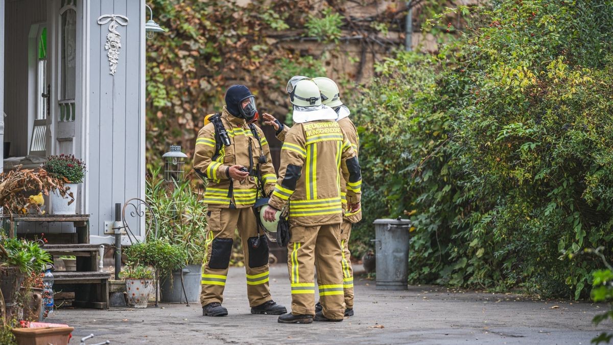 Etwa 50 Feuerwehrleute kämpften gegen die Flammen und konnten ein weiteres Ausbreiten und Übergreifen des Brandes verhindern.