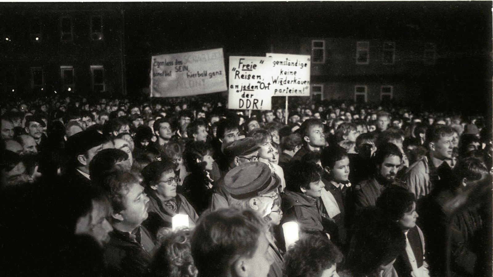 Eichsfelder Zeitzeugen erinnern an die friedliche Revolution im Herbst 1989
