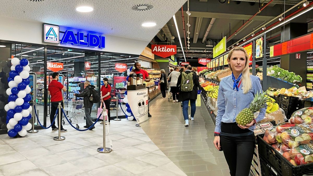 Aldi in der Erfurter InnenstadtPassage F1 ist wieder da