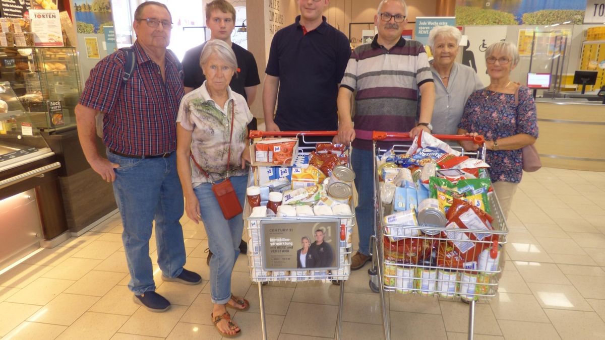 Volle Vorratsschränke für die Herzberger Tafel