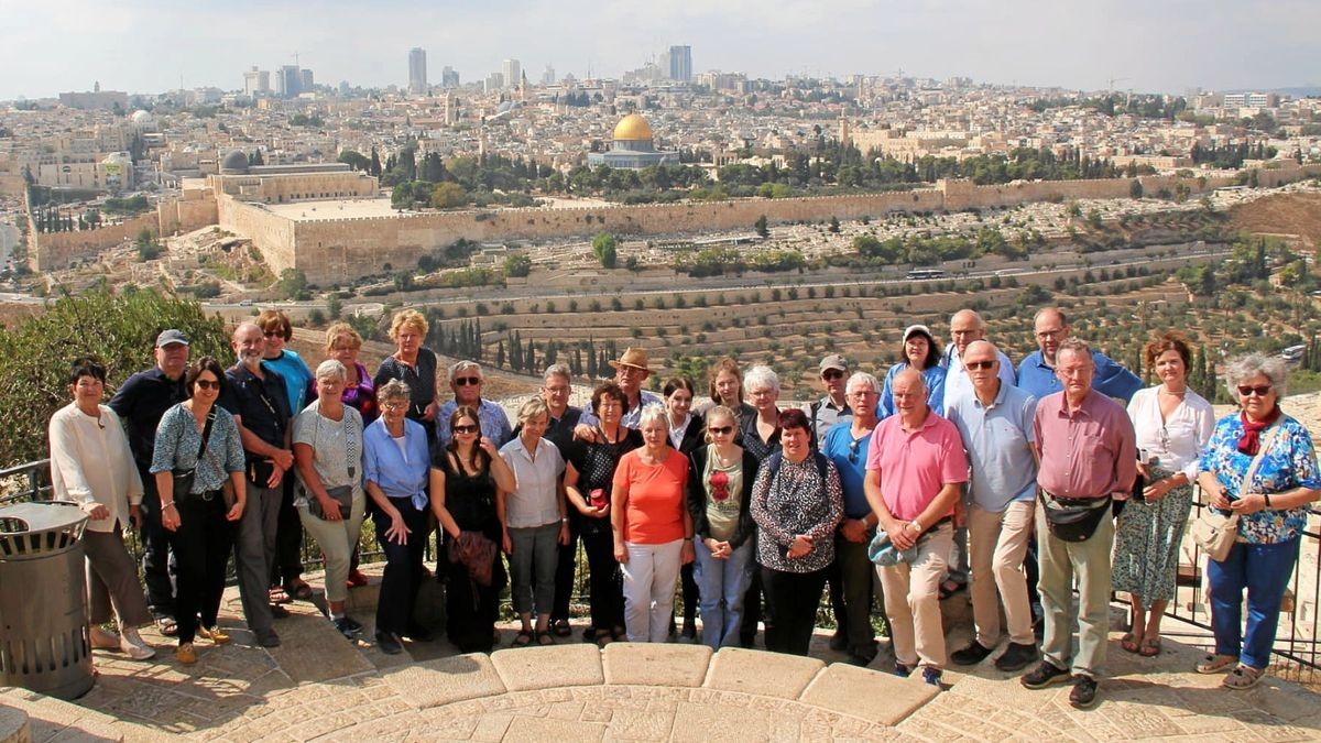 Die Nordhäuser Reisegruppe kam am 6. Oktober in Israel an. Tags darauf befand sich das Land im Krieg.