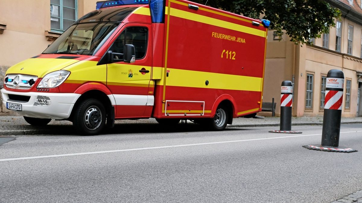 Auch in der Karl-Liebknecht-Straße wurden zur Absicherung des Zwiebelmarktes Poller aufgestellt.