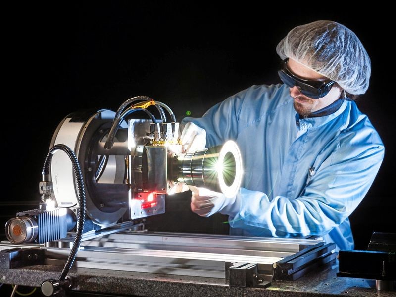 Start ins Weltall Technik aus Jena weist Raumsonde den Weg zu weit