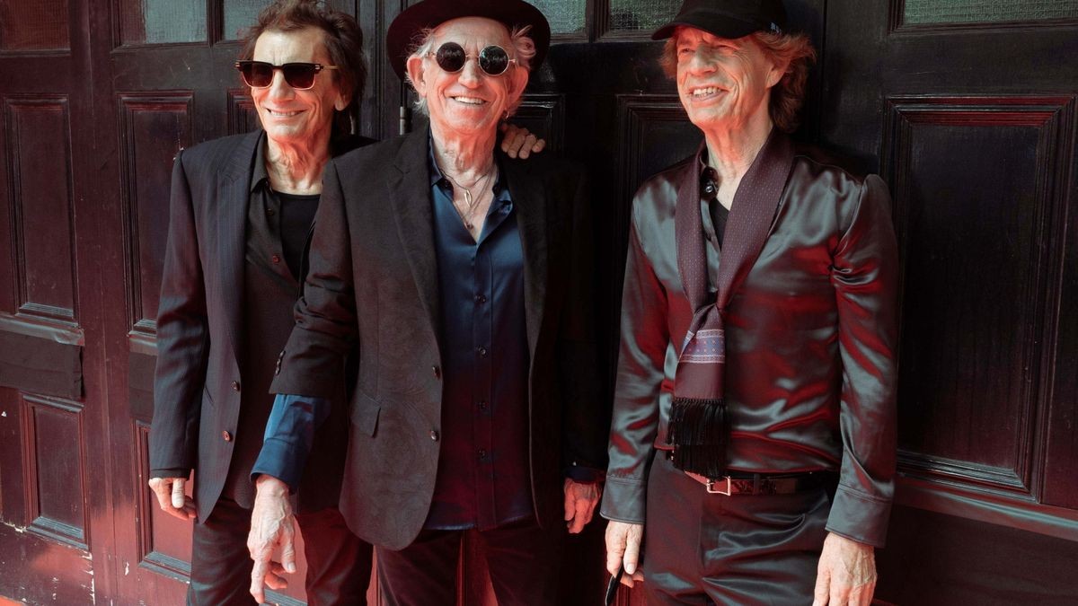 Ronnie Wood, Keith Richards and Mick Jagger haben ihr Album 