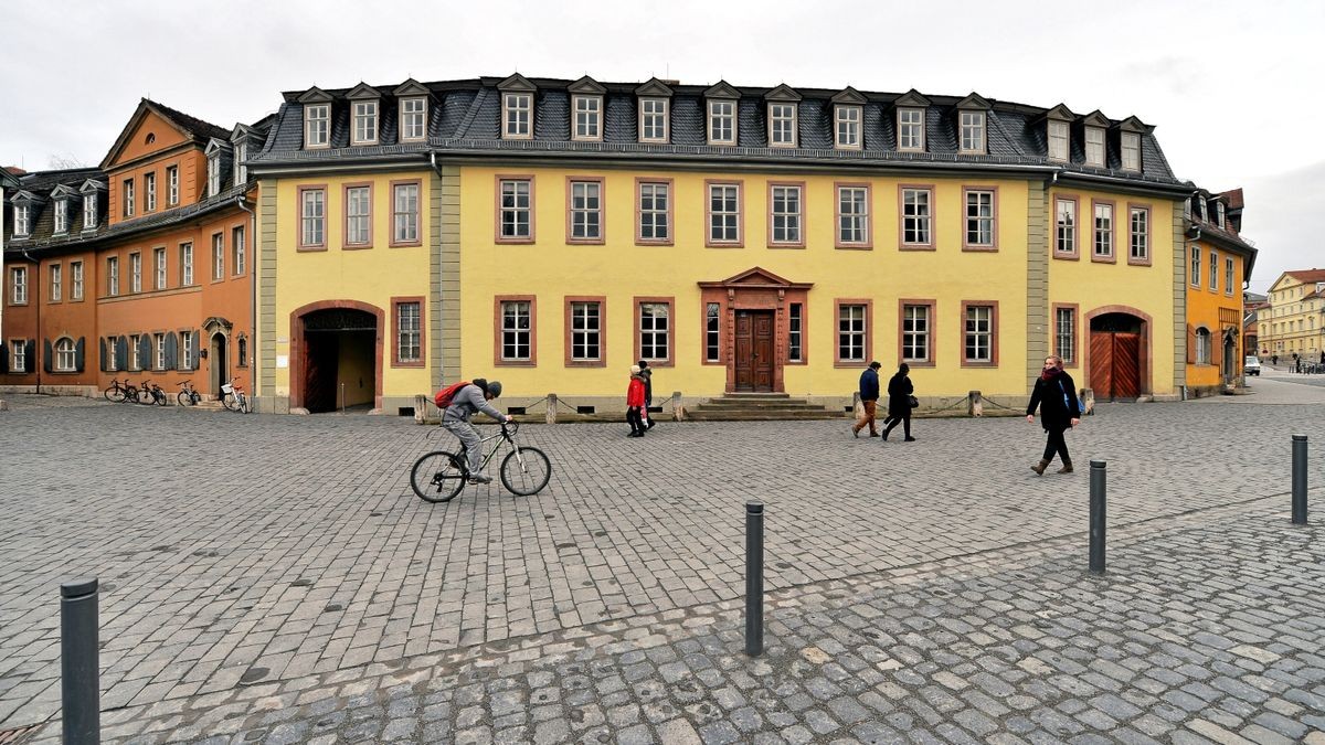 Das Goethe-Nationalmuseum am Frauenplan ist Veranstaltungsort des Symposiums (Archiv-Foto).