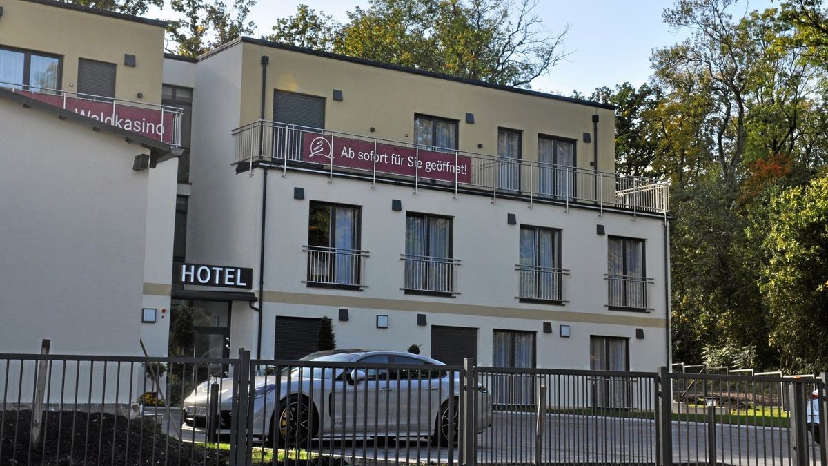 Der Hotelneubau Waldkasino am Steigerrand ist schon seit Wochen in Betrieb.